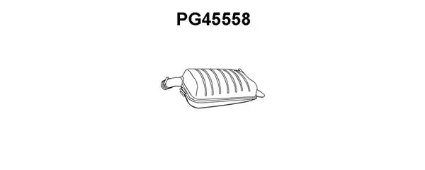 Rear Muffler (PG45558)