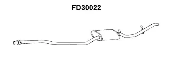 Rear Muffler (FD30022)
