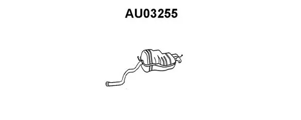 Rear Muffler (AU03255)