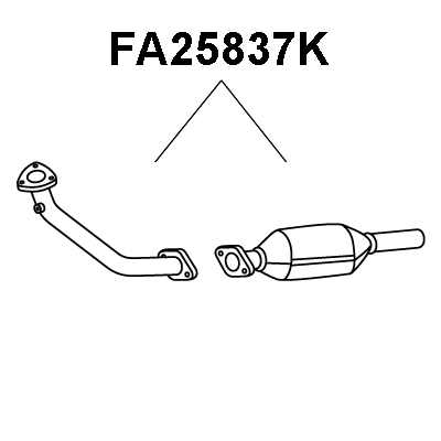 Catalytic Converter (FA25837K)