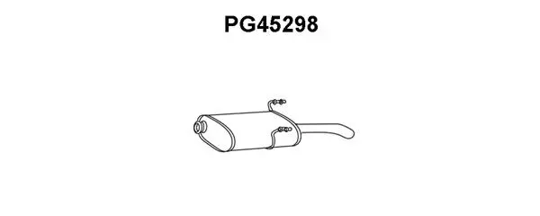 Rear Muffler (PG45298)
