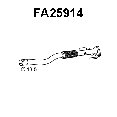 Exhaust Pipe (FA25914)