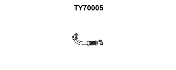 Exhaust Pipe (TY70005)