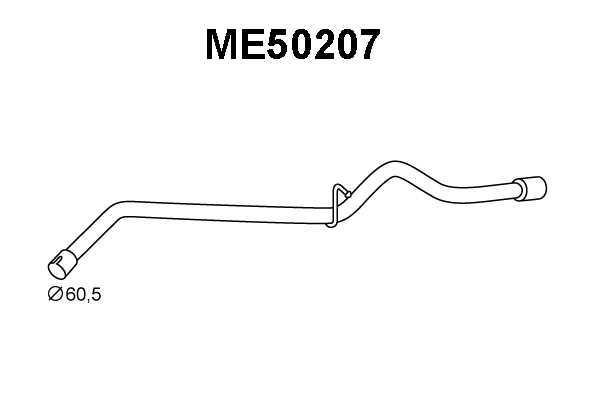 Exhaust Pipe (ME50207)