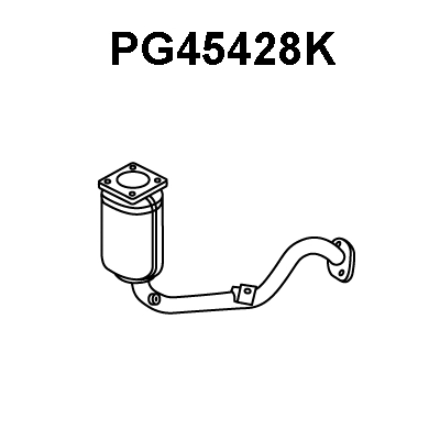 Catalytic Converter (PG45428K)