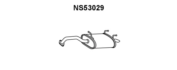 Rear Muffler (NS53029)