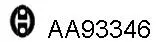 Rubber Strip, exhaust system (AA93346)