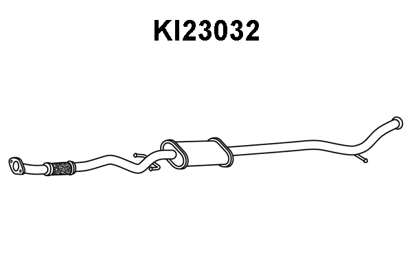 Front Muffler (KI23032)