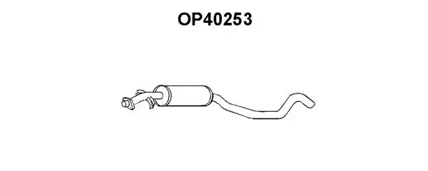 Centre Muffler (OP40253)