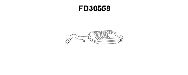 Rear Muffler (FD30558)