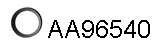 Seal Ring, exhaust pipe (AA96540)