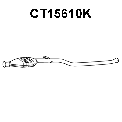 Catalytic Converter (CT15610K)