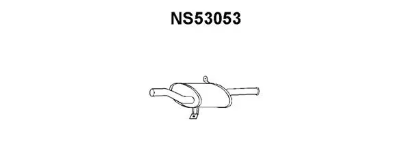 Rear Muffler (NS53053)