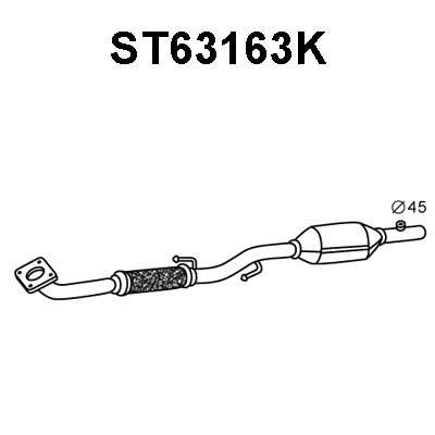 Catalytic Converter (ST63163K)