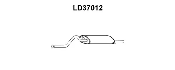Rear Muffler (LD37012)