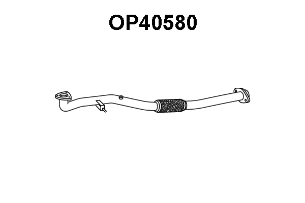 Exhaust Pipe (OP40580)