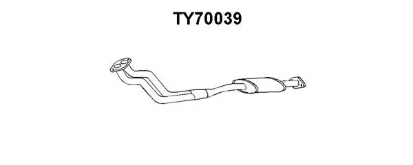 Front Muffler (TY70039)