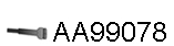 Bolt, exhaust system (AA99078)