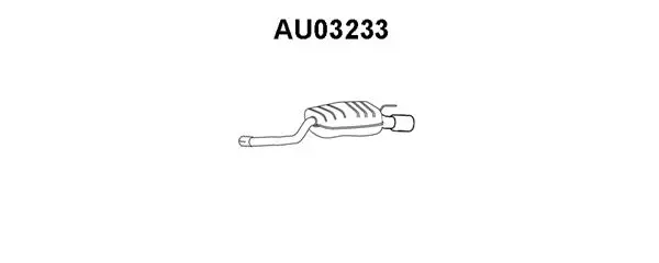 Rear Muffler (AU03233)