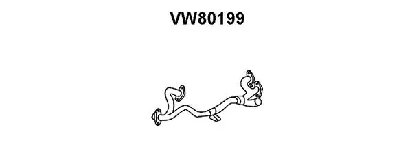 Exhaust Pipe (VW80199)