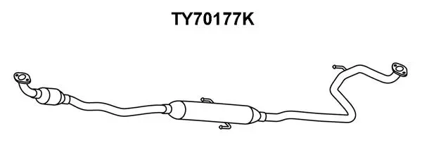 Catalytic Converter (TY70177K)