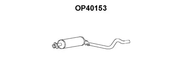 Centre Muffler (OP40153)
