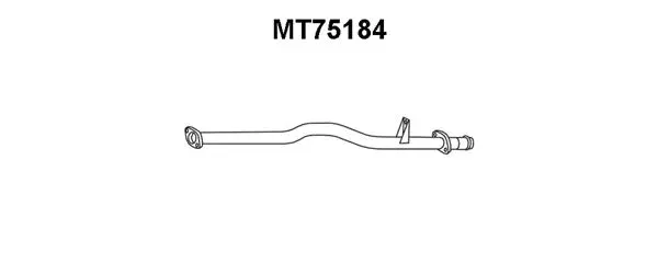 Exhaust Pipe (MT75184)