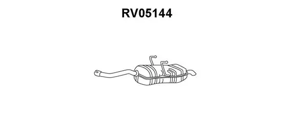 Rear Muffler (RV05144)