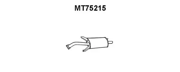 Rear Muffler (MT75215)