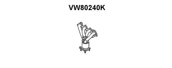 Manifold Catalytic Converter (VW80240K)