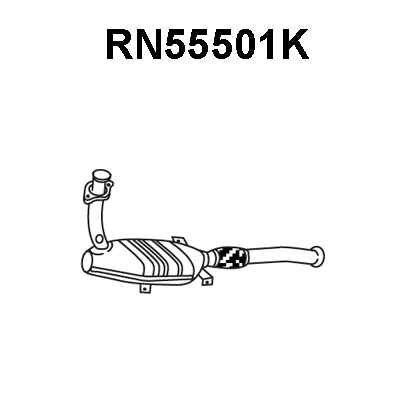 Catalytic Converter (RN55501K)