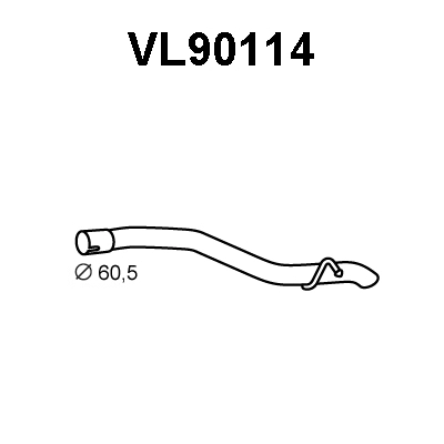 Exhaust Pipe (VL90114)
