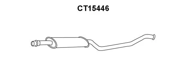 Front Muffler (CT15446)