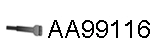 Bolt, exhaust system (AA99116)
