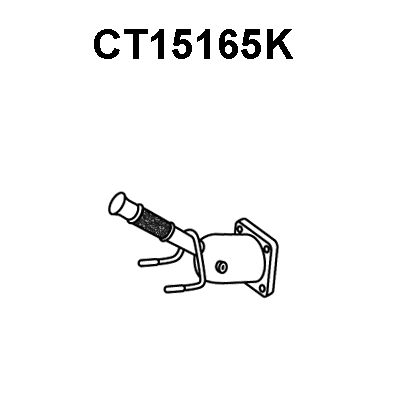 Catalytic Converter (CT15165K)