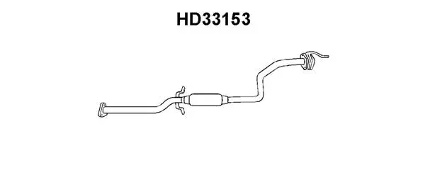 Front Muffler (HD33153)