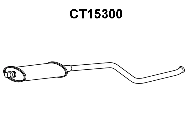 Centre Muffler (CT15300)