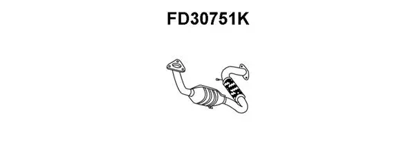 Catalytic Converter (FD30751K)