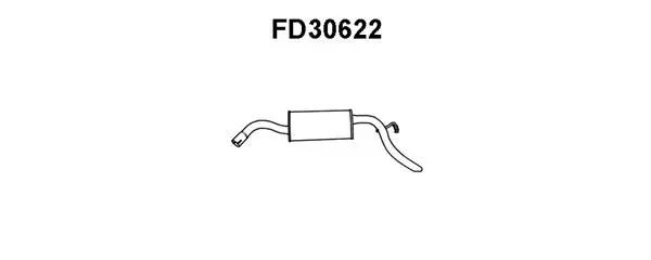 Rear Muffler (FD30622)