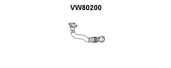 Exhaust Pipe (VW80200)