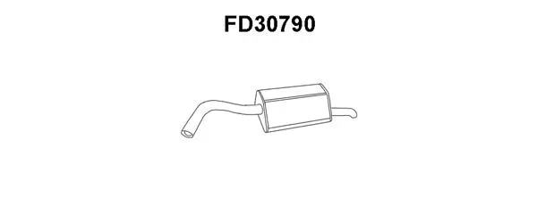 Rear Muffler (FD30790)
