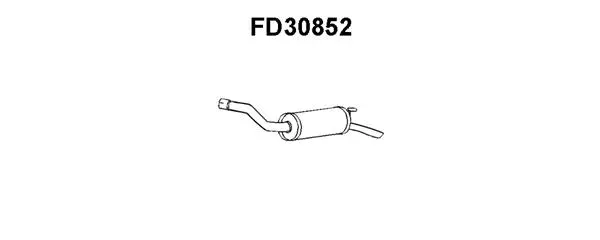 Rear Muffler (FD30852)