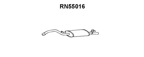 Rear Muffler (RN55016)