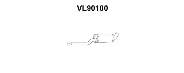 Centre Muffler (VL90100)