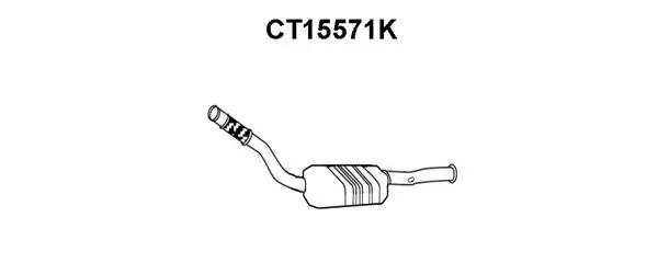 Catalytic Converter (CT15571K)