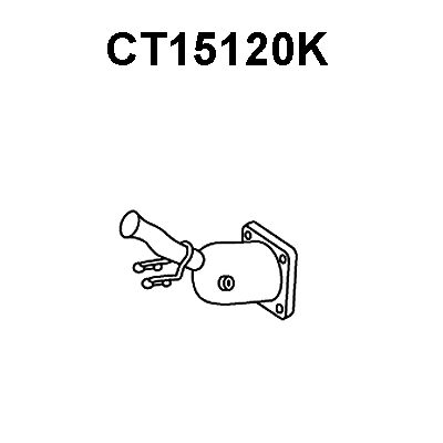 Catalytic Converter (CT15120K)