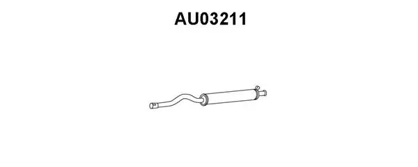 Front Muffler (AU03211)
