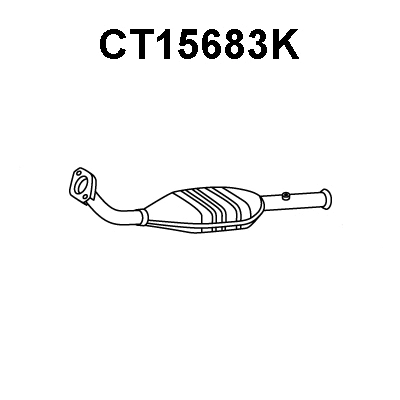 Catalytic Converter (CT15683K)