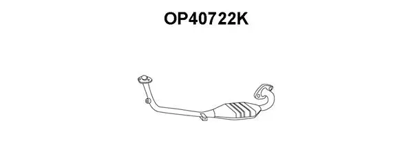 Catalytic Converter (OP40722K)