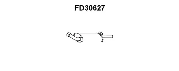 Rear Muffler (FD30627)